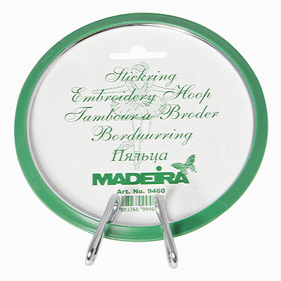 BASTIDOR MADEIRA BORDADO 5" (13CM) - ARO METALICO